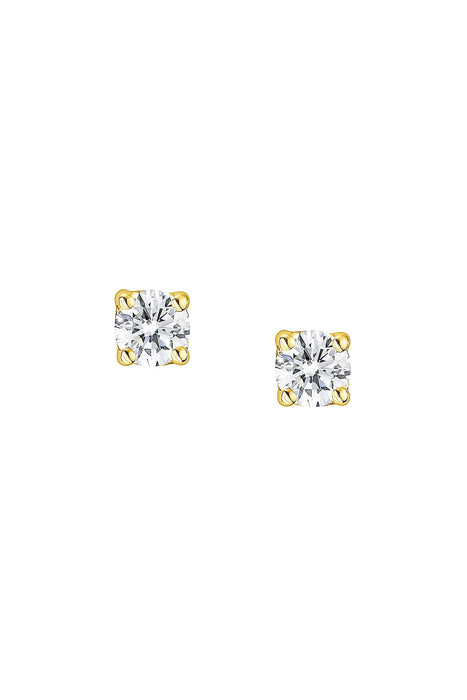 Bonnie | 9ct Yellow Gold 0.25ct tw Lab Grown Diamond Earrings-2