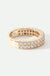 Agnes | 9ct Yellow Gold 1ct tw Lab Grown Diamond Half Eternity Ring-2