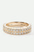 Agnes | 9ct Yellow Gold 1ct tw Lab Grown Diamond Half Eternity Ring-0