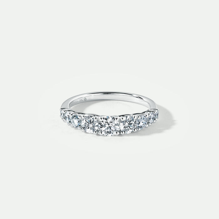 Amelie | 9ct White Gold 1ct tw Lab Grown Diamond Eternity Band Ring-0