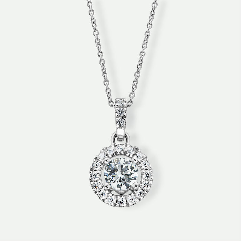Ana | 9ct White Gold 0.33ct tw Lab Grown Diamond Necklace