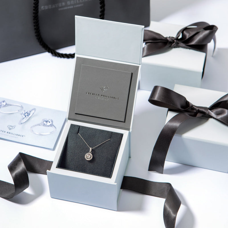 Ana | 9ct White Gold 0.33ct tw Lab Grown Diamond Necklace