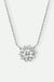 Anya | 9ct White Gold 0.36ct tw Lab Grown Diamond Cluster Pendant-0