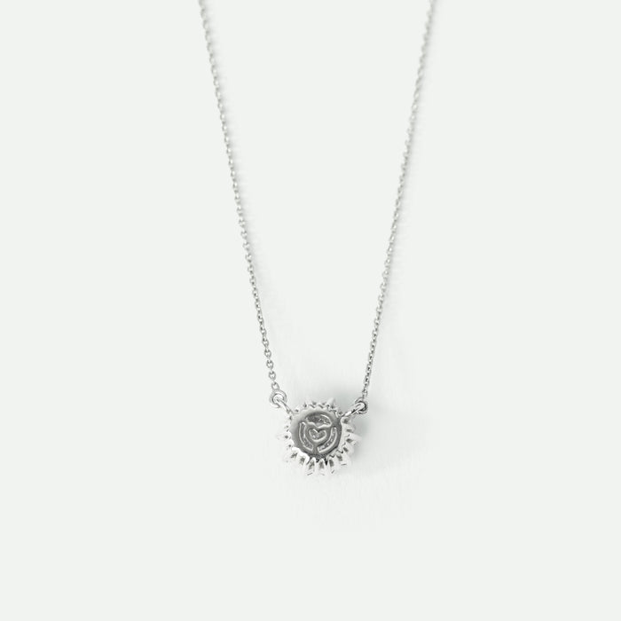 Anya | 9ct White Gold 0.36ct tw Lab Grown Diamond Cluster Pendant-5