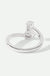 Aria | 9ct White Gold 0.55ct tw Lab Grown Diamond Toi et Moi Ring-4