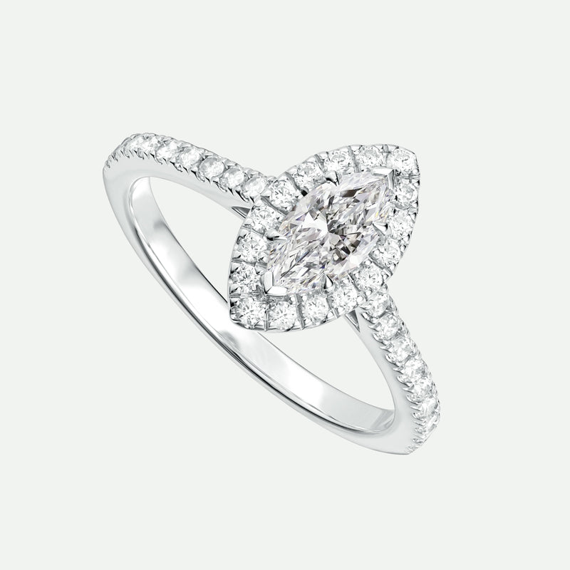 Astra | 18ct White Gold 1ct tw Lab Grown Diamond Ring