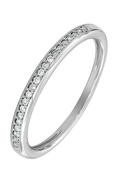 9ct White Gold Diamond Eternity Ring