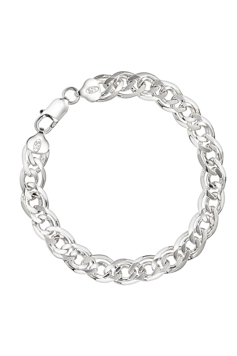 Sterling Silver Gents Curb Chain Bracelet