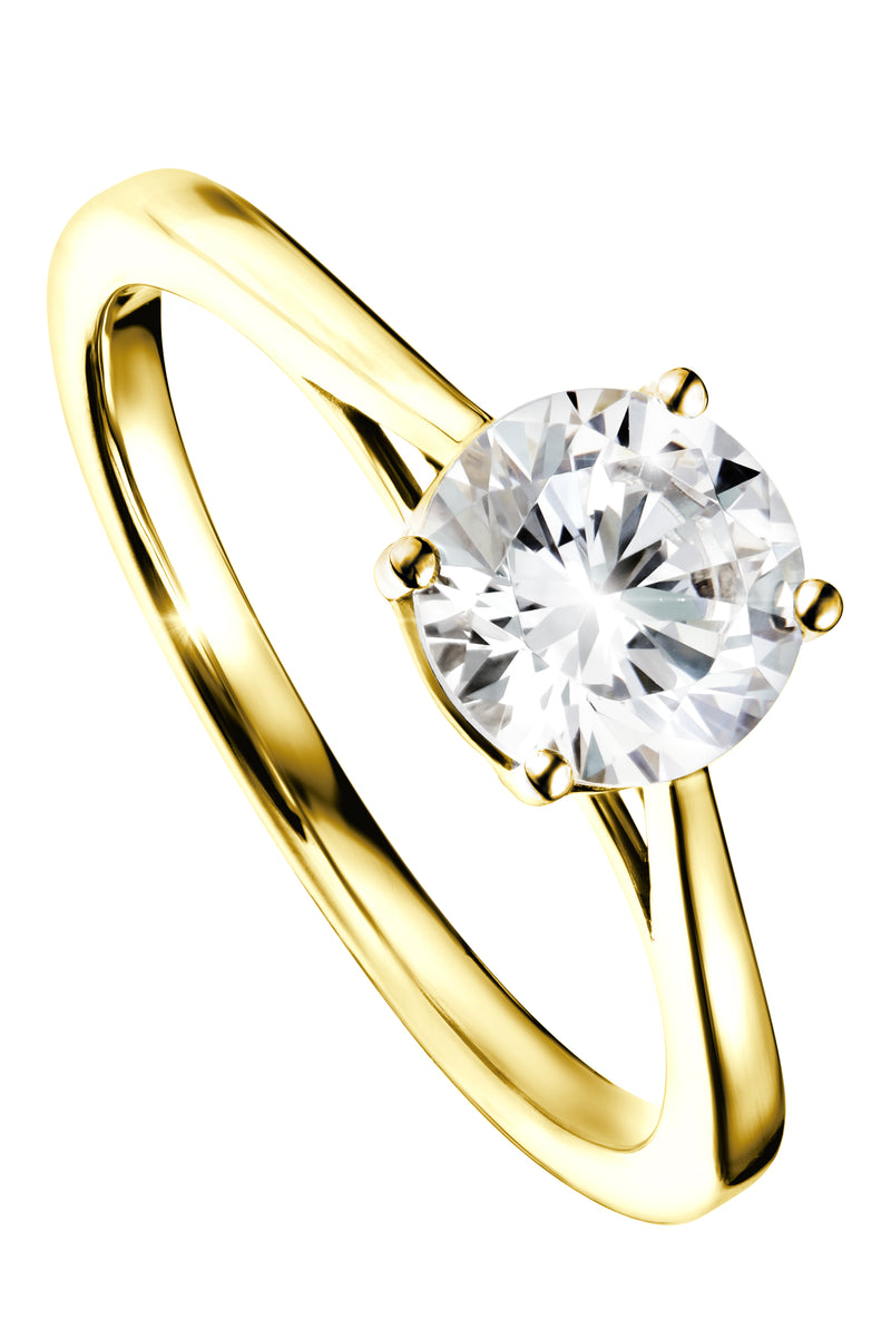 Celia | 9ct Yellow Gold 1ct Lab Grown Diamond Ring