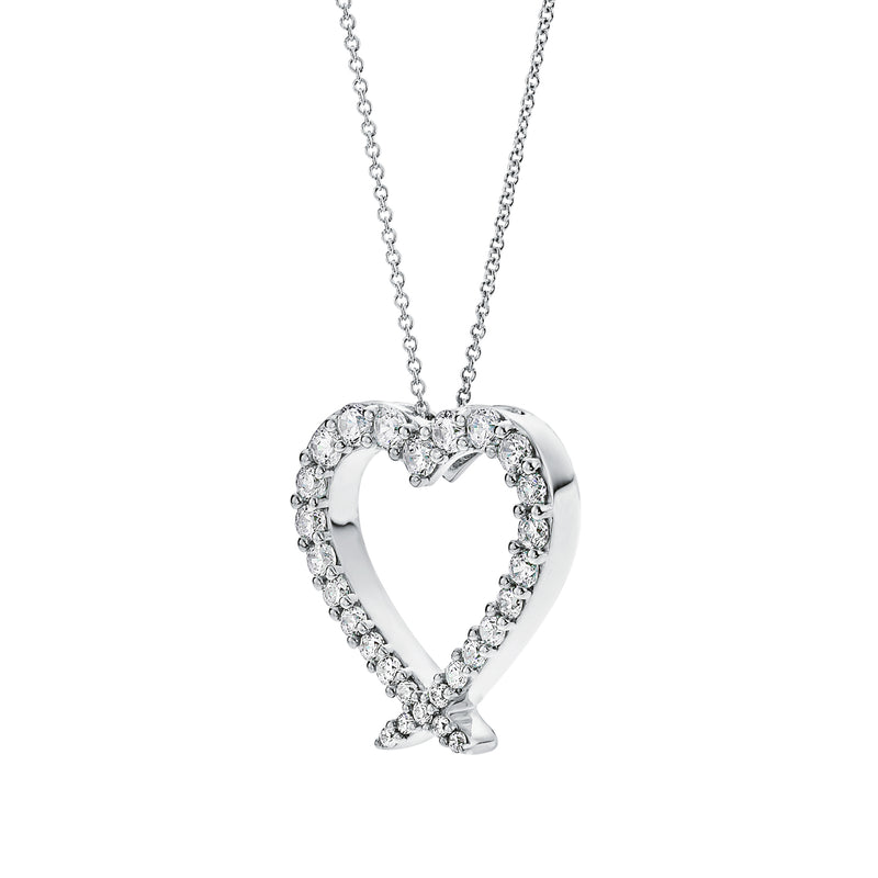 Liza | 9ct White Gold 0.50ct tw Lab Grown Diamond Necklace