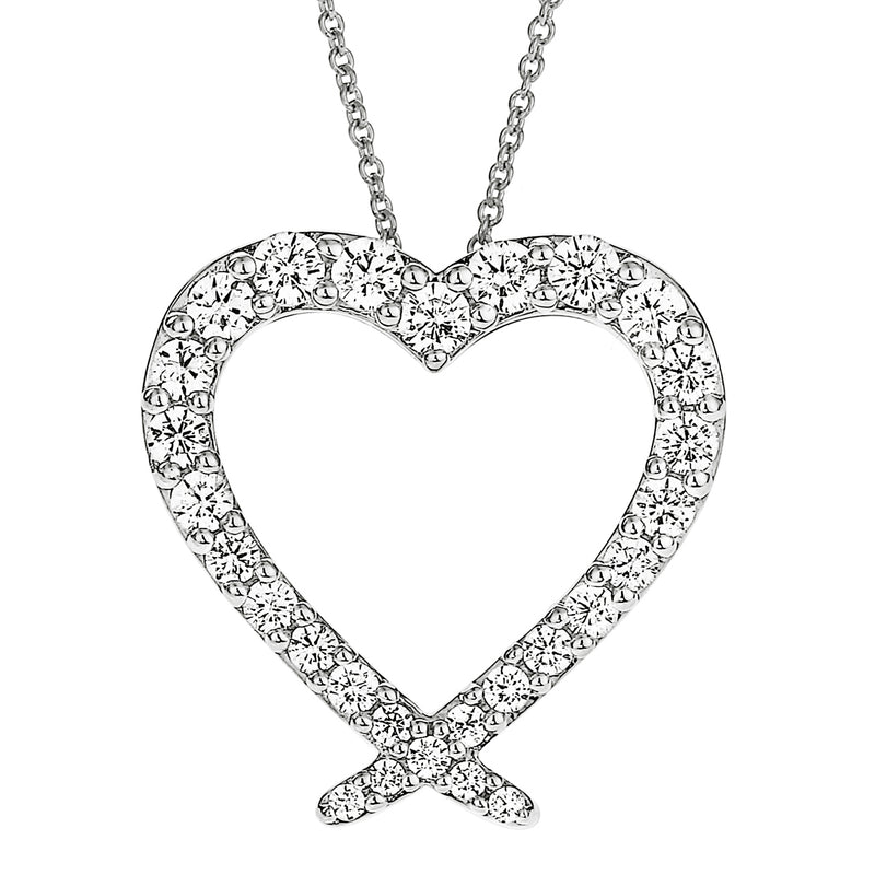 Liza | 9ct White Gold 0.50ct tw Lab Grown Diamond Necklace