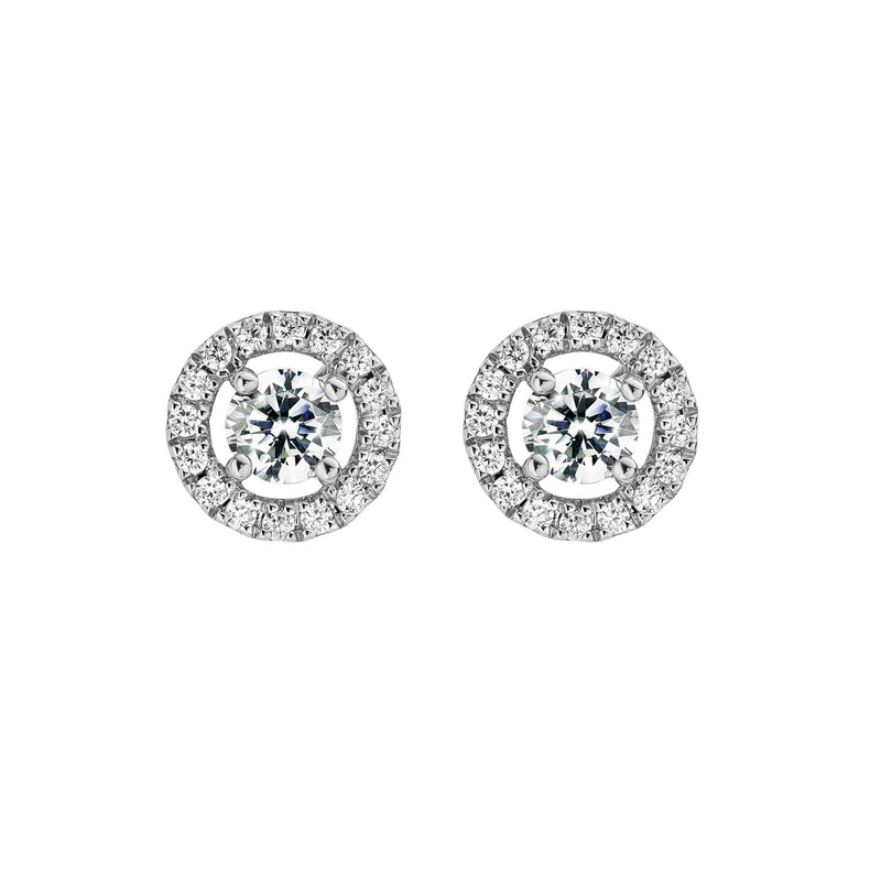 Orla | 9ct White Gold 0.50ct tw Lab Grown Diamond Earrings