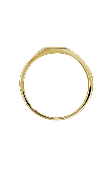 9ct Yellow Gold Square Signet Ring