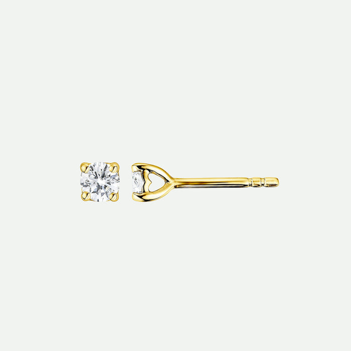 Bonnie | 9ct Yellow Gold 0.25ct tw Lab Grown Diamond Earrings-0