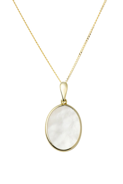 9ct Yellow Gold Mother of Pearl Necklace