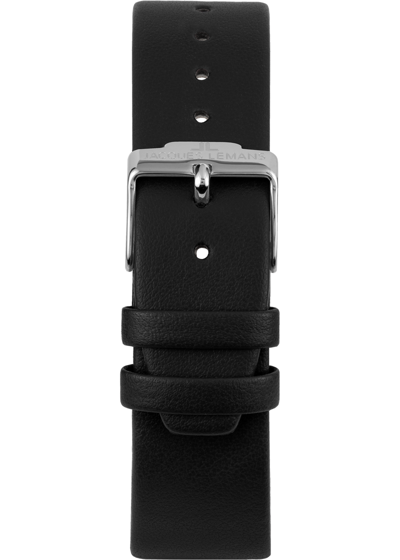 Eco Power Solar Black Vegan Strap Unisex Watch