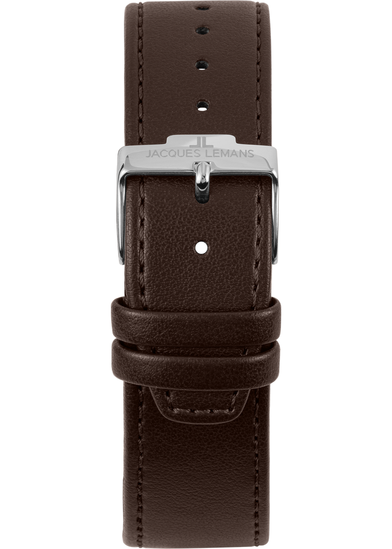 Eco Power Solar Wood Dark Brown Vegan Strap Men's Watch