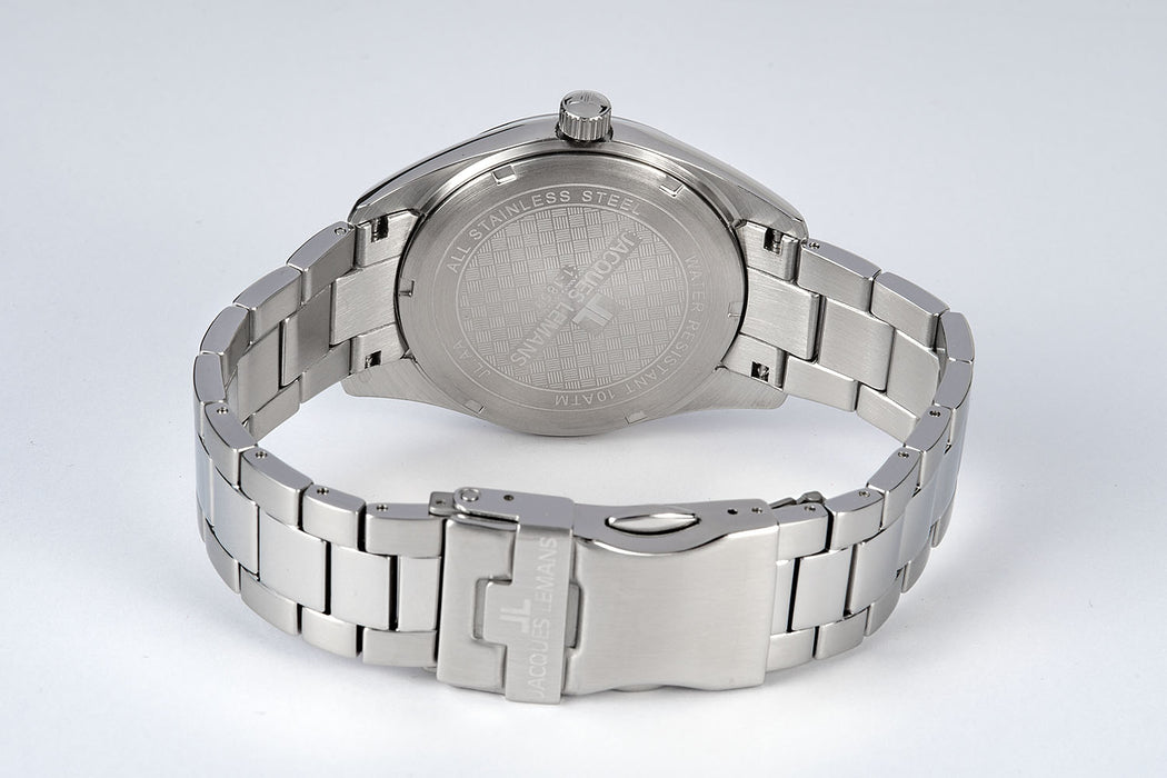 Derby Quartz Stainless Steel Men's Bracelet Watch