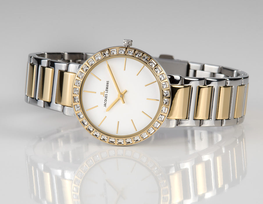 Milano Quartz Stainless Steel Two-Tone Women's Watch