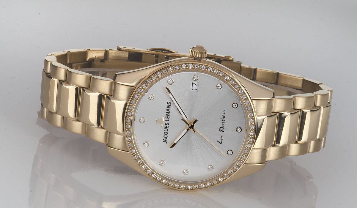 La Passion Stainless Steel Gold Plated Women's Watch