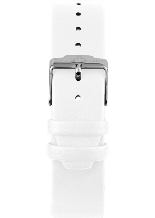 Eco Power Solar White Vegan Strap Unisex Watch