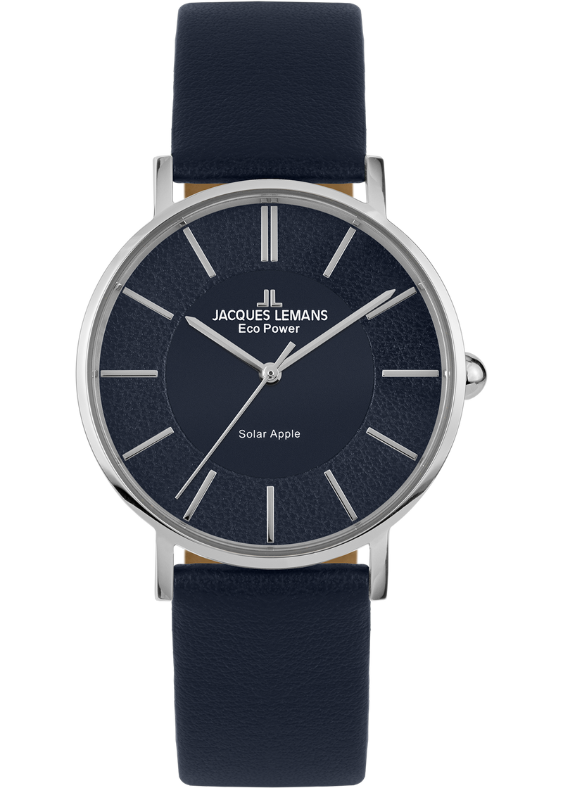 Eco Power Solar Dark Blue Vegan Strap Unisex Watch