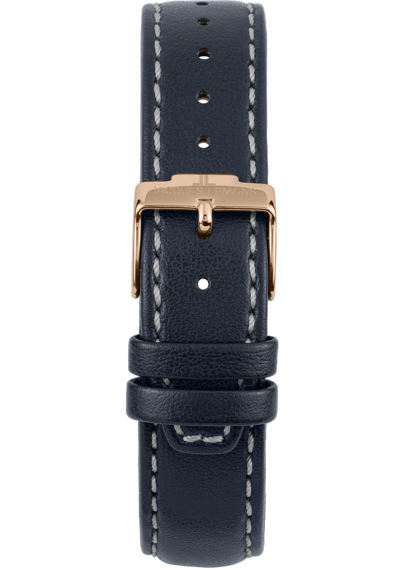 Eco Power Solar Vegan Strap Rose Gold Plated Men's Watch