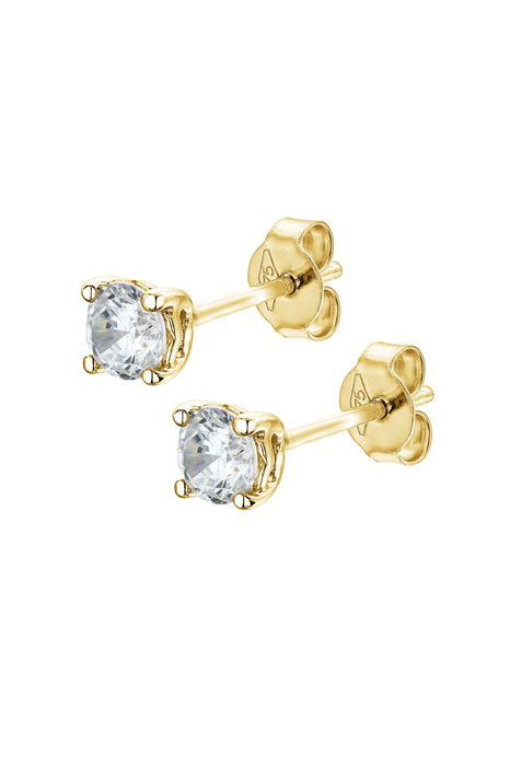 Bonnie | 9ct Yellow Gold 0.33ct tw Lab Grown Diamond Earrings-3