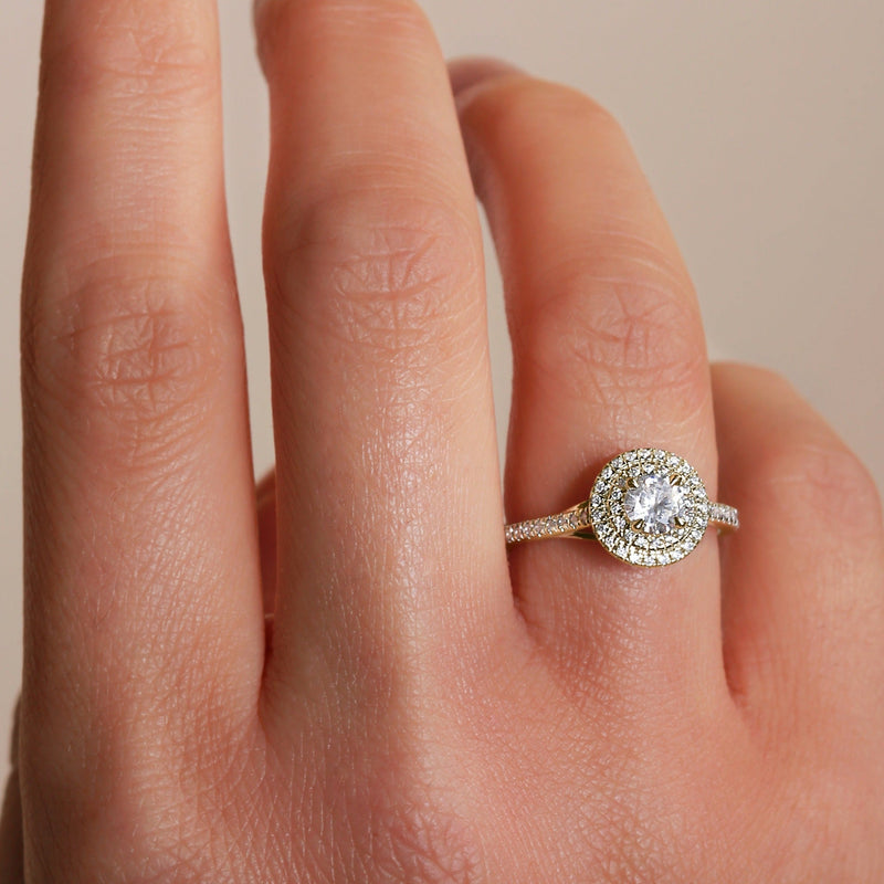 Sienna | 9ct Yellow Gold 0.70ct tw Lab Grown Diamond Ring