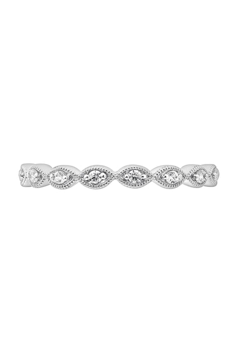 9ct White Gold 0.10ct Diamond Ring