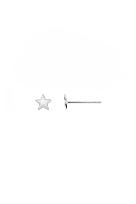 Kids Sterling Silver Star Stud Earring and Pendant Set