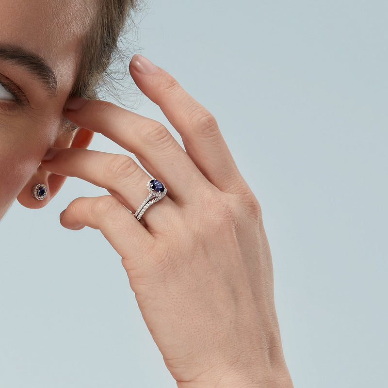 Layla | 9ct White Gold 0.20ct tw Lab Grown Diamond Ring