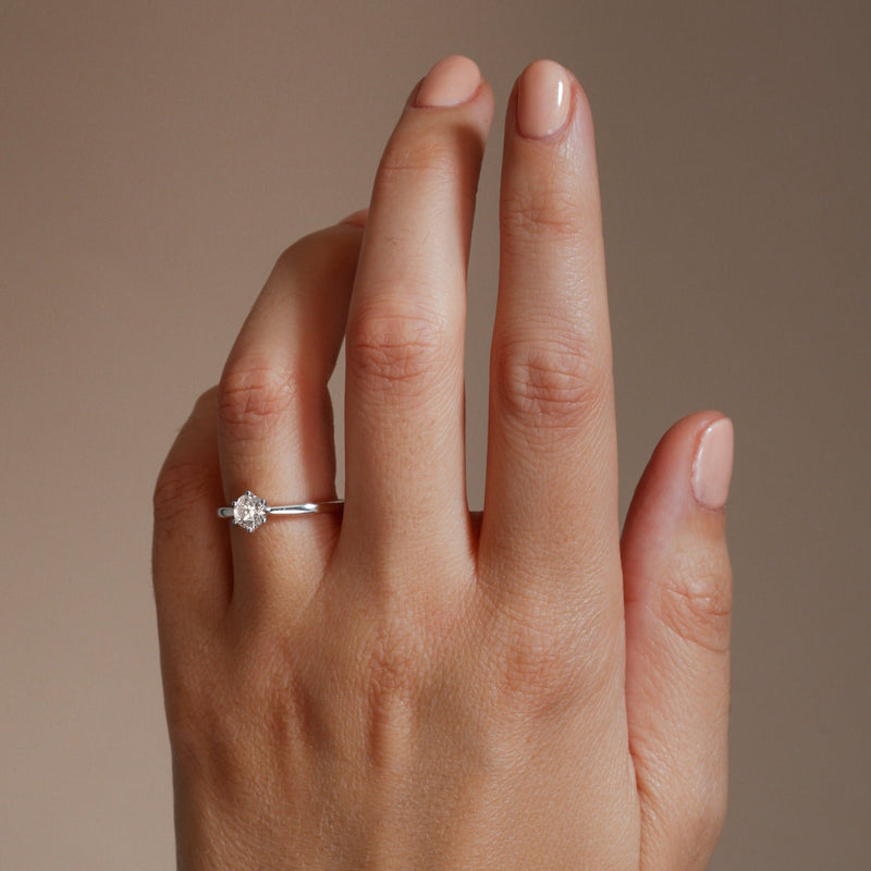 Charlotte | 9ct White Gold 0.50ct Lab Grown Diamond Ring