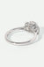 Murphy | 9ct White Gold 1.56ct tw Emerald Cut Lab Grown Diamond Three Stone Ring-4