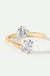 Giselle | 9ct Yellow Gold 1.30ct tw Lab Grown Diamond Toi et Moi Ring-0