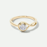 Eloise - 9ct Yellow Gold 0.40ct tw. Lab Grown Diamond Solitaire Engagement Ring - image 1