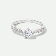 Eden - 9ct White Gold 0.60ct tw. Lab Grown Diamond Engagement Ring - image 1