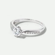 Eden - 9ct White Gold 0.60ct tw. Lab Grown Diamond Engagement Ring - image 3