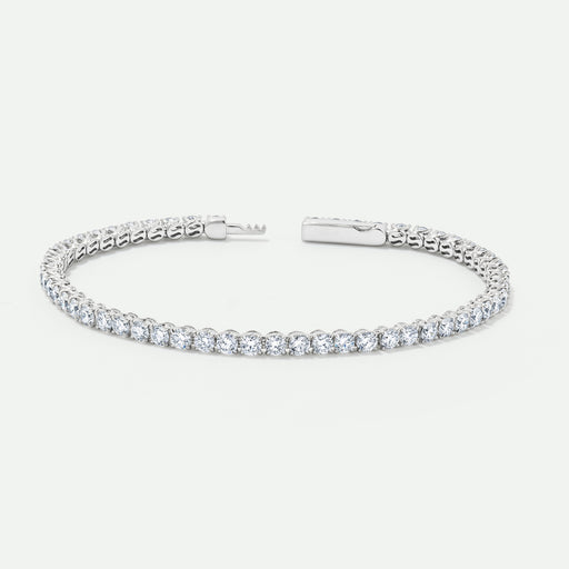 Tabitha - 9ct White Gold 5.52ct tw. Lab Grown Diamond Tennis Bracelet - image 1
