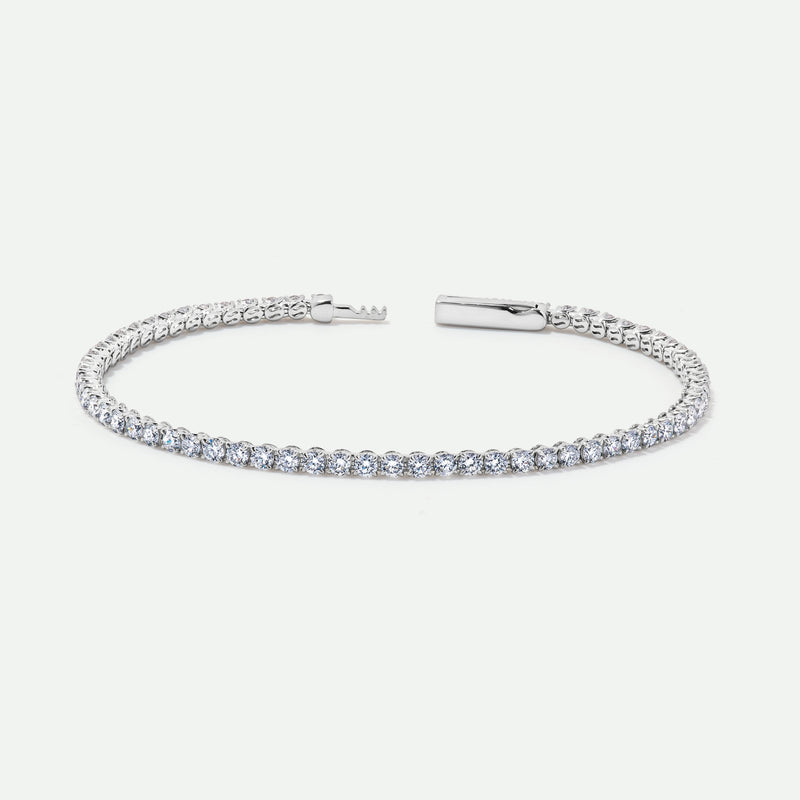 Primrose | 9ct White Gold 3.49ct tw. Lab Grown Diamond Tennis Bracelet