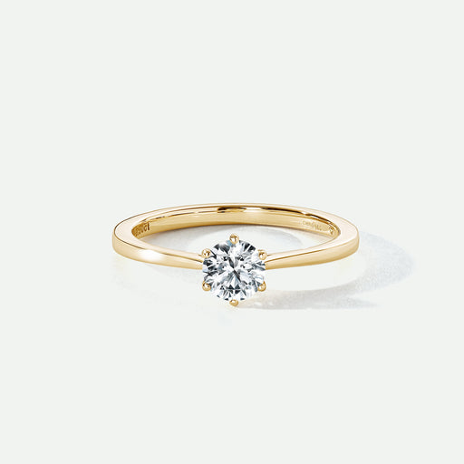 Charlotte | 9ct Yellow Gold 0.50ct Lab Grown Diamond Ring-0