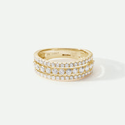 Colette - 9ct Yellow Gold 1ct tw Lab Grown Diamond Ring - image 1