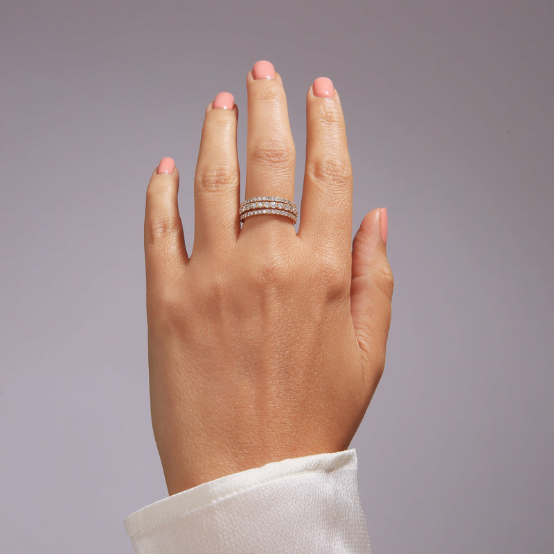 Colette - 9ct Yellow Gold 1ct tw Lab Grown Diamond Ring - image 2
