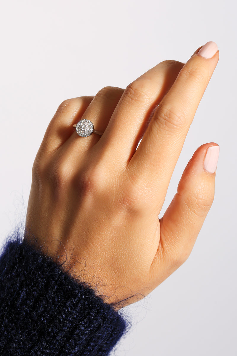 Lottie | 9ct White Gold 0.28ct tw Lab Grown Diamond Ring