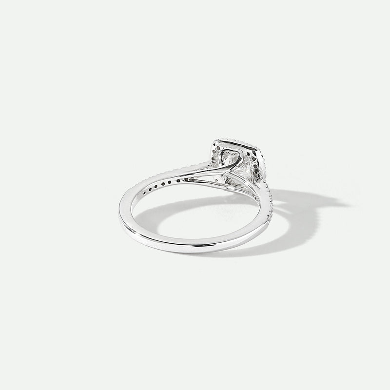 Cynthia | 9ct White Gold 0.70ct tw Lab Grown Diamond Halo Ring