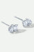 Elise Earring | 9ct White Gold 0.80ct tw Lab Grown Diamond Toi Et Moi Stud Earrings-1