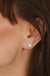 Elise Earring | 9ct White Gold 0.80ct tw Lab Grown Diamond Toi Et Moi Stud Earrings-2