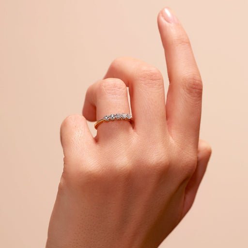 Elsie | 9ct Yellow Gold 0.50ct tw Lab Grown Diamond Ring-1
