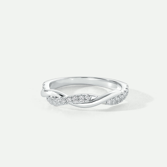 Erin | 9ct White Gold 0.19ct tw Lab Grown Diamond Ring-0