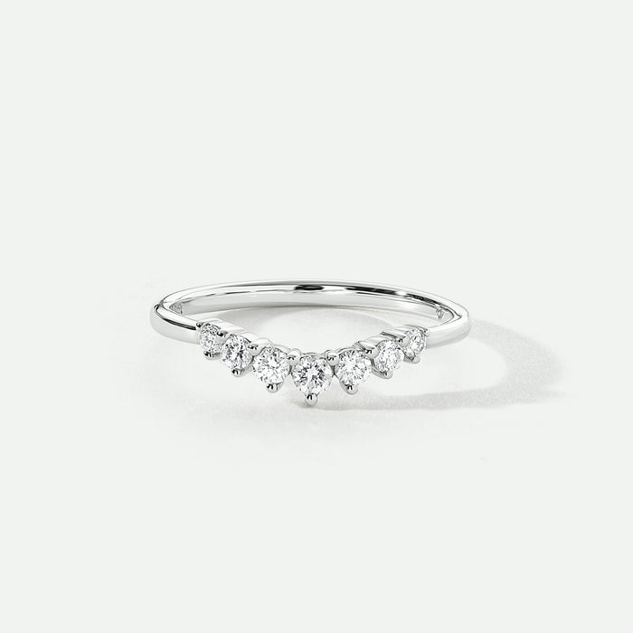 Grace | 9ct White Gold 0.23ct tw Lab Grown Diamond Ring-0